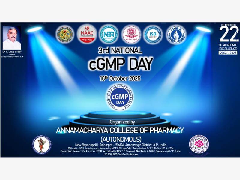 3rd National Cgmp Day