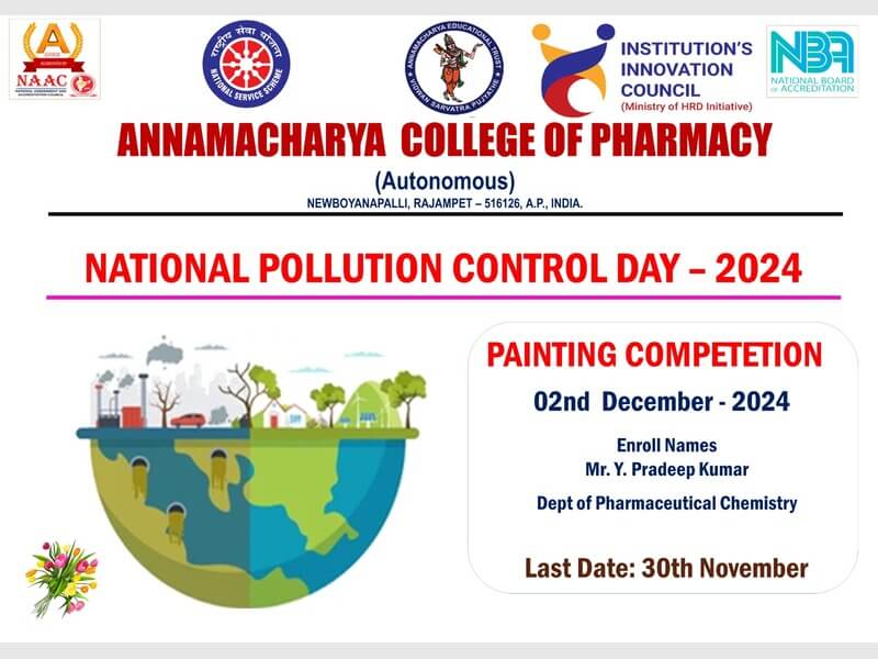 NATIONAL POLLUTION CONTROL DAY 2024